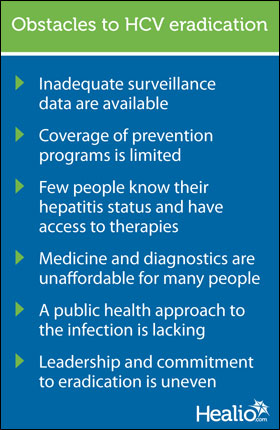 Obstacles to HCV eradication