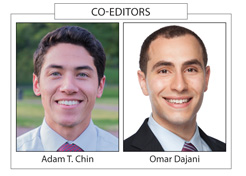 Co-editors Adam Chin, MD, and Omar Dajani, MD